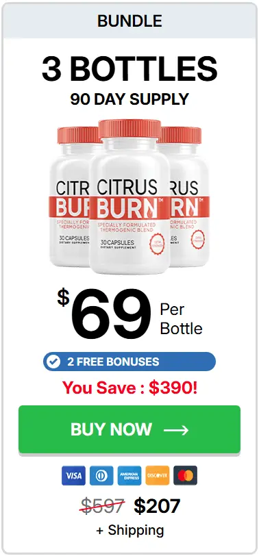 Buy CitrusBurn 4 Bottle